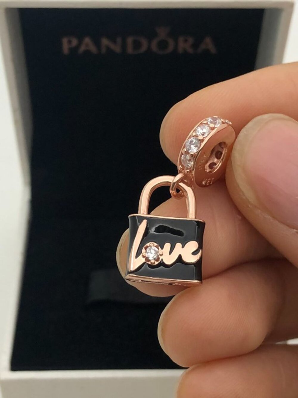 ✨🔥Pandora Love Padlock Dangle Charm